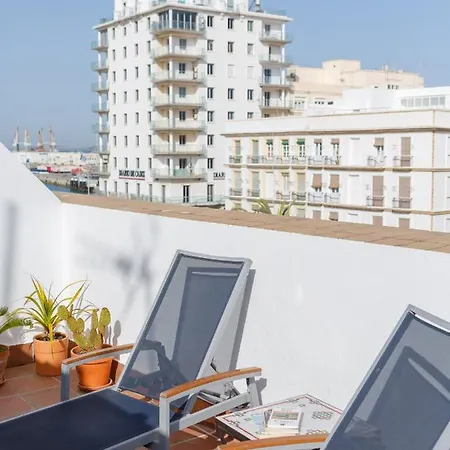Atico-solarium Hall By Cadiz4rentals Appartement *