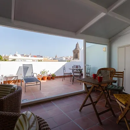Atico-solarium Hall By Cadiz4rentals Appartement