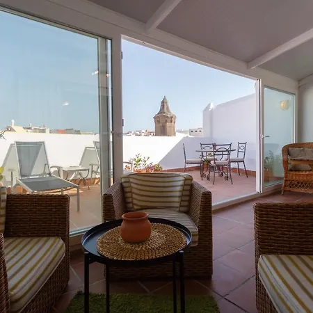 Atico-solarium Hall By Cadiz4rentals Cadix